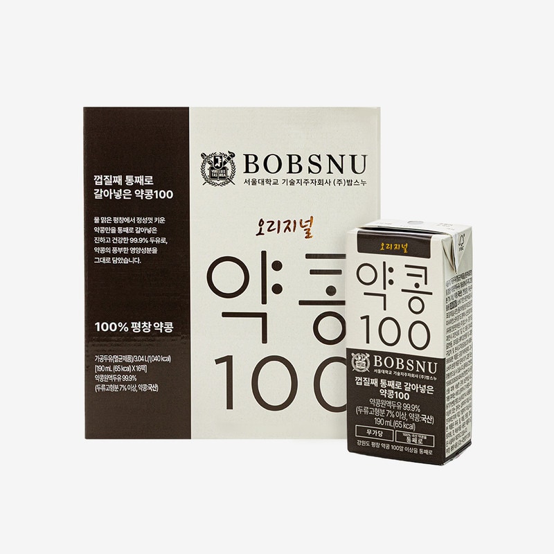 BOB SNU whole-bean yak-kong 100