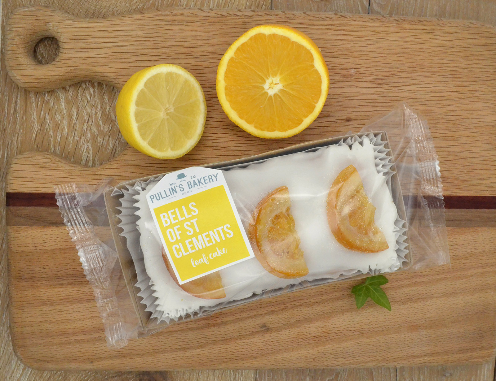 Pullin's Bells of St Clements loaf cake